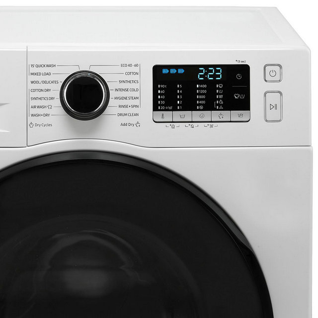 Samsung WD80TA046BE 8kg/5kg ecobubble Washer Dryer - White