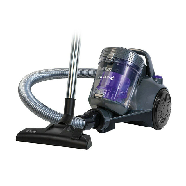 Russell Hobbs ATLAS2 Pet Cylinder Vacuum - Grey & Purple RHCV3601