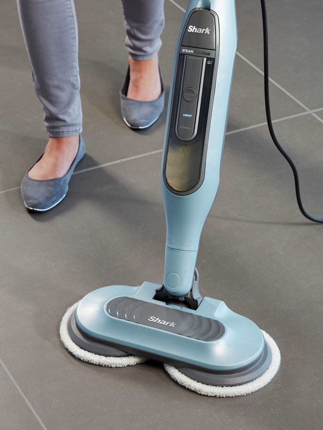 Shark S6002UK Steam & Scrub Automatic Steam Mop Blue