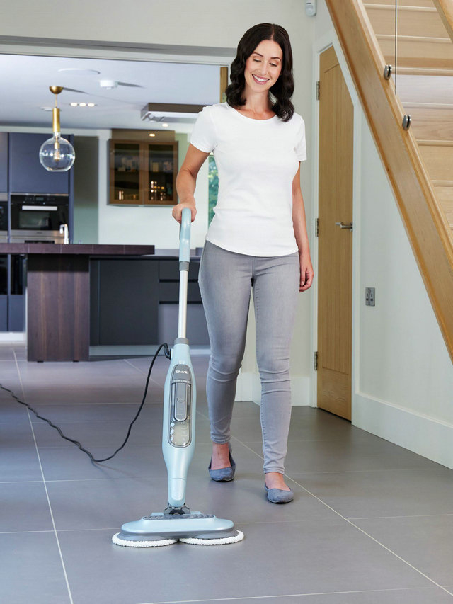 Shark S6002UK Steam & Scrub Automatic Steam Mop Blue