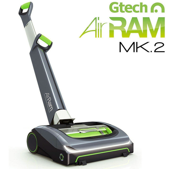 Gtech AirRam Mk2 Cordless Vacuum Cleaner 22 V - Grey