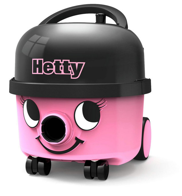 Numatic Hetty Vacuum Cleaner Pink HET160-11