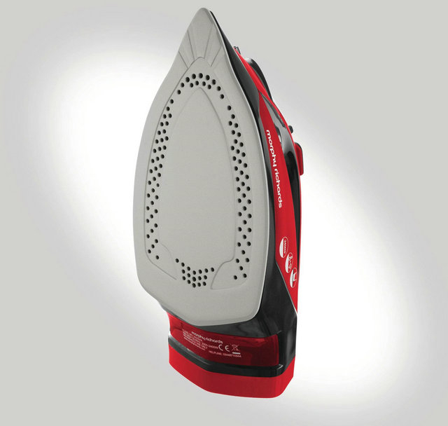 Morphy Richards Easycharge 303250 Cordless Steam Iron - Red &