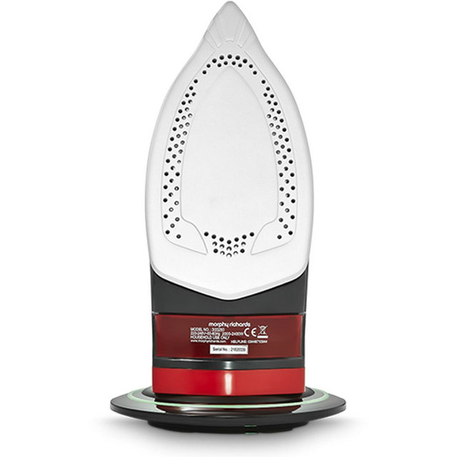 Morphy Richards Easycharge 303250 Cordless Steam Iron - Red &