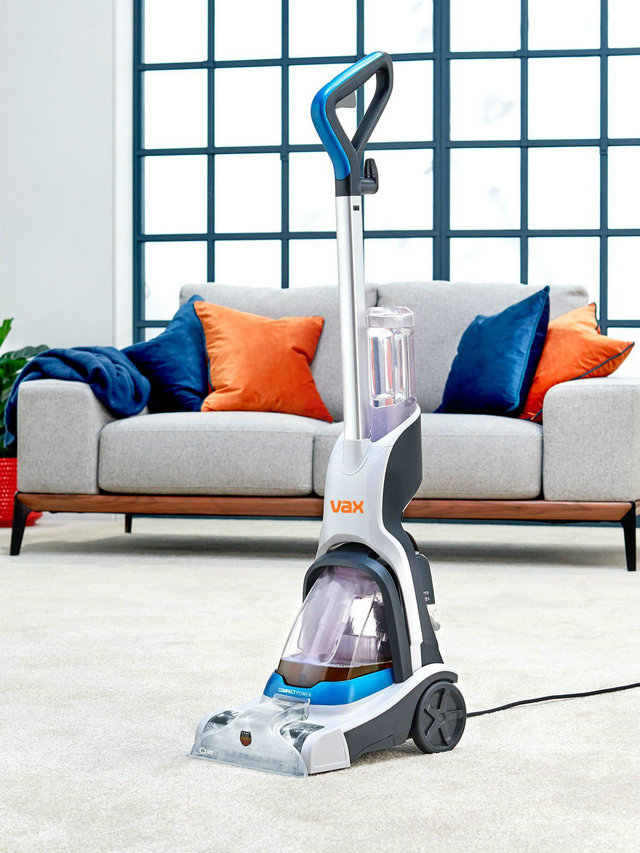 Vax CWCPV011 Compact Power Carpet Cleaner White Carpet Cleaners