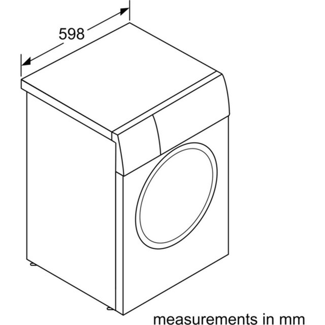 Bosch WAJ28002GB 8kg 1400 White Washing Machine