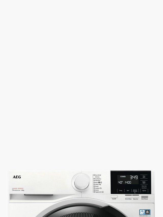 AEG LFR61844B 8kg Washing Machine 1400rpm - White