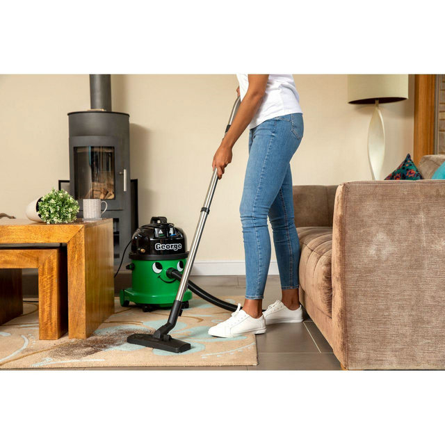 Numatic GVE370 Bagged George Wet And Dry Vacuum Cleaner - Green