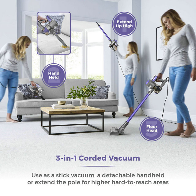 Tower T513006 VL20 3-in-1 Performance Corded Vacuum Cleaner