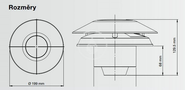 Greenwood Airvac CV2GIP Unity Any Room Extractor Fan