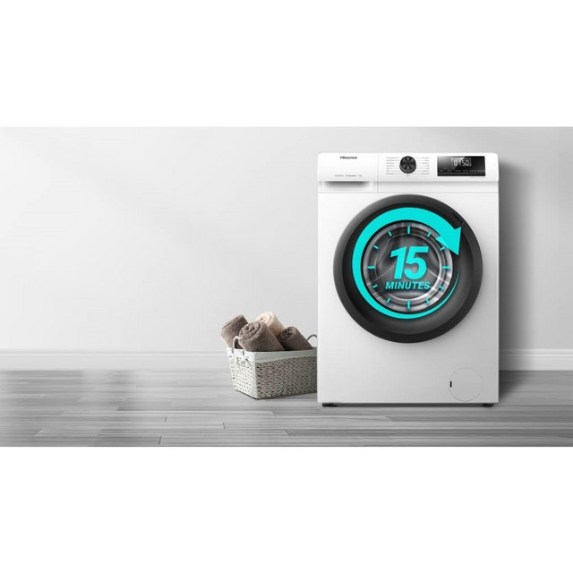 Hisense WFQP9014EVM 9kg Washing Machine - White