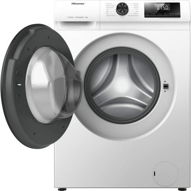 Hisense WFQP9014EVM 9kg Washing Machine - White