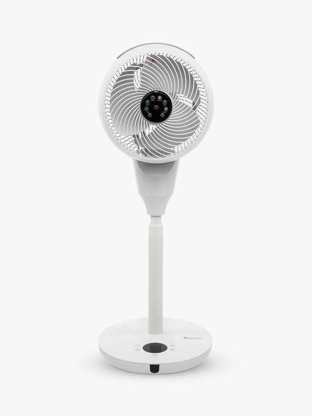 Meaco Pedestal Fan - MeacoFan 1056P Air Circulator, White