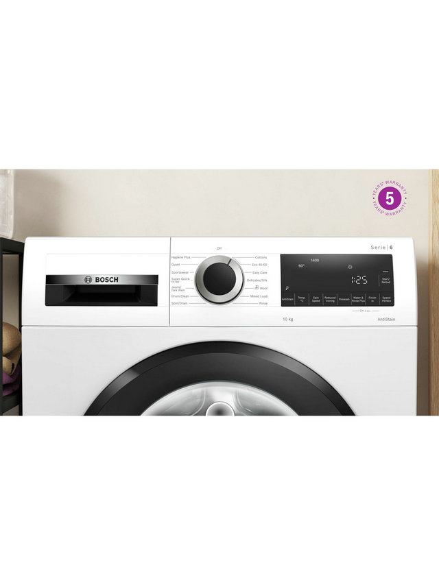 Bosch WGG25402GB Series 6 10kg Washing Machine White