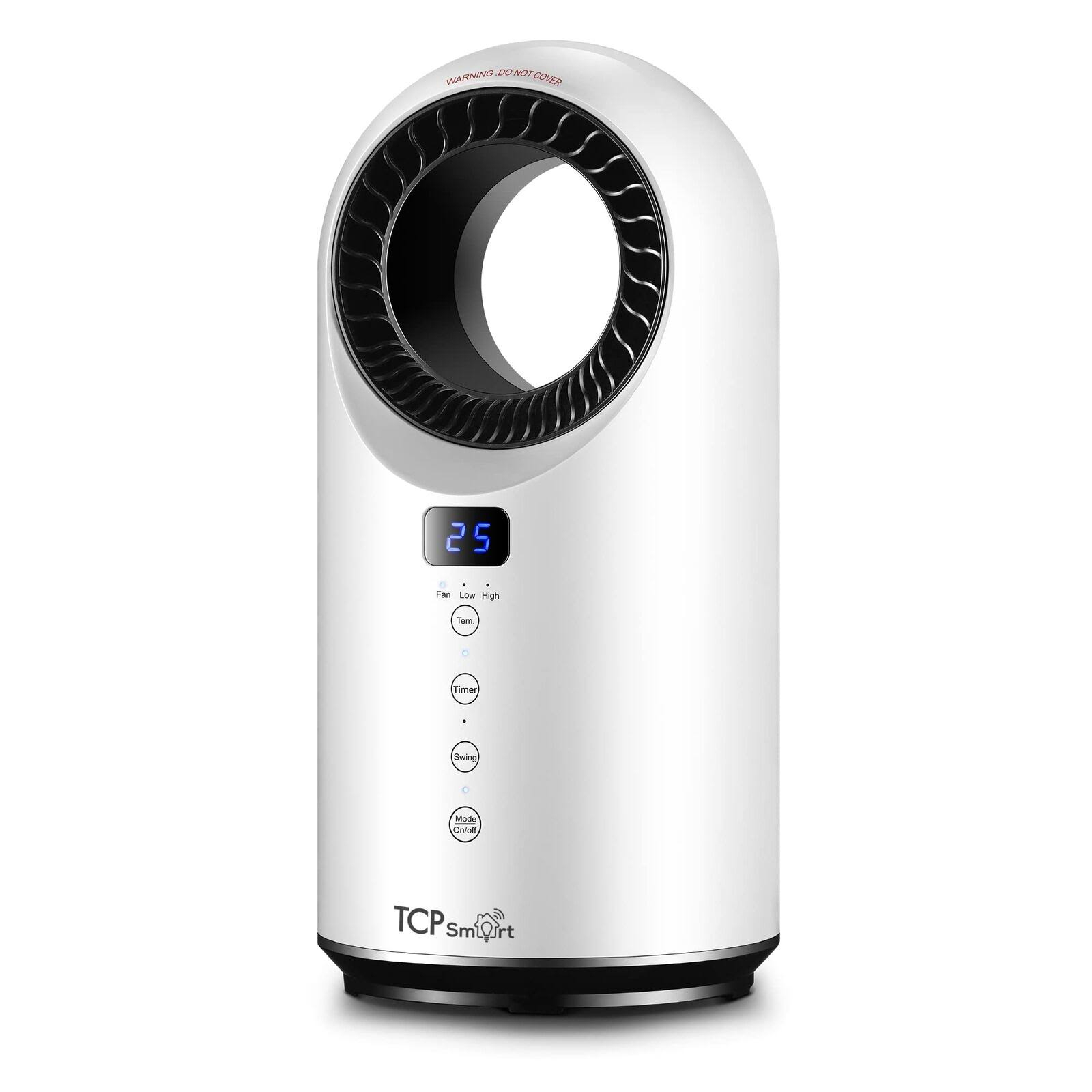 TCP Smart Wifi Heater & Cooling Bladeless Portable Fan 1500W - White