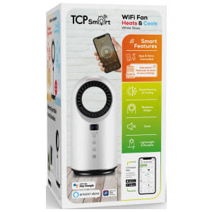 TCP Smart Wifi Heater & Cooling Bladeless Portable Fan 1500W - White