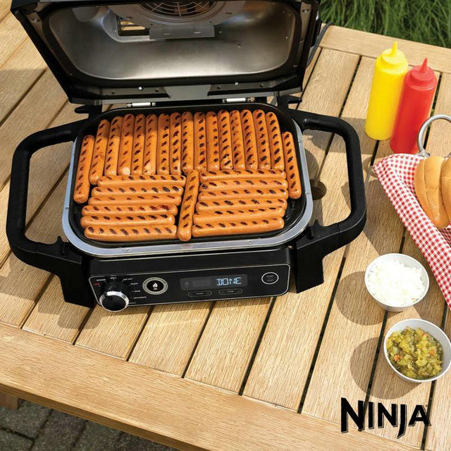 Ninja Woodfire Electric BBQ Grill Smoker OG701UK