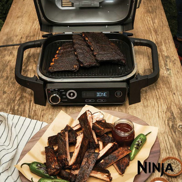 Ninja Woodfire Electric BBQ Grill Smoker OG701UK