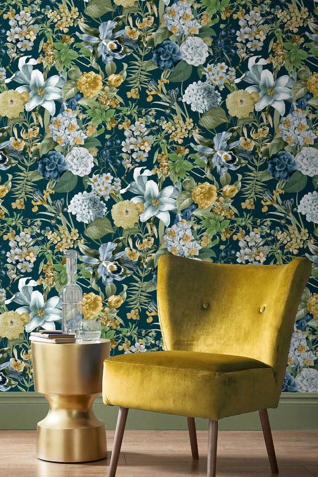 Graham & Brown Glasshouse Flora Wallpaper