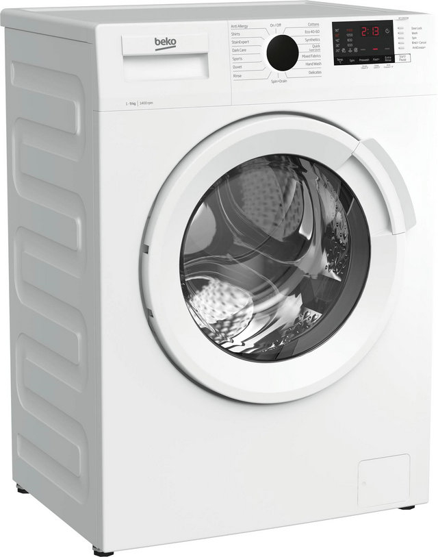 Beko WTL94121W 9kg Washing Machine B Rated White 1400 RPM