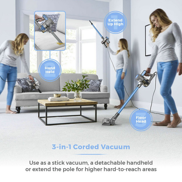 Tower T513006 VL20 3-in-1 Performance Corded Vacuum Cleaner