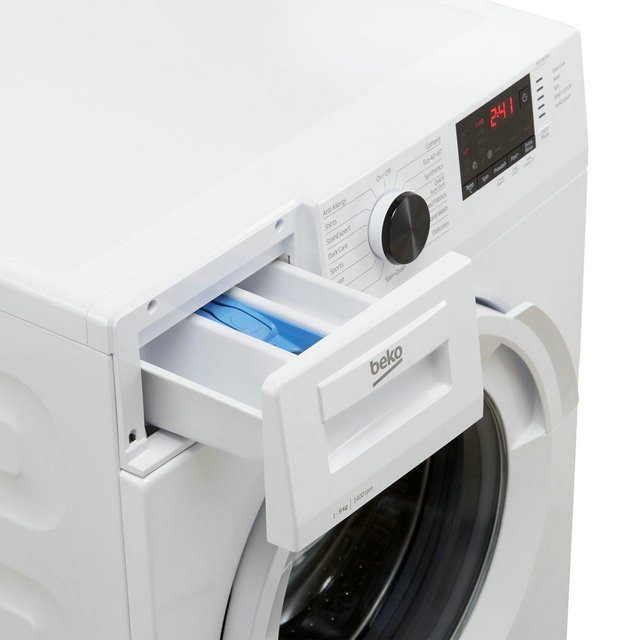 Beko WTL94121W 9kg Washing Machine B Rated White 1400 RPM