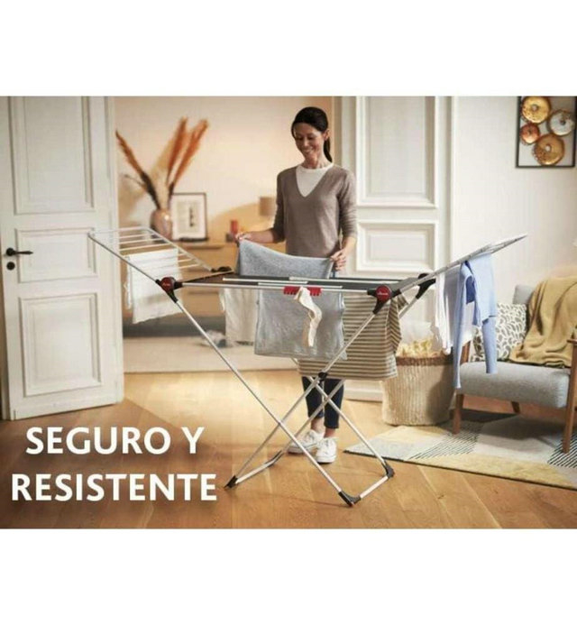 Vileda 19m Soft Care Indoor Clothes Airer