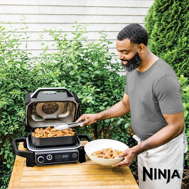 Ninja Woodfire Electric BBQ Grill Smoker OG701UK